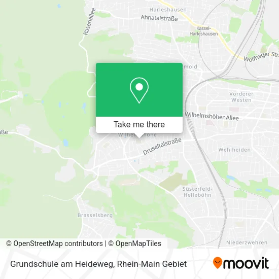 Карта Grundschule am Heideweg
