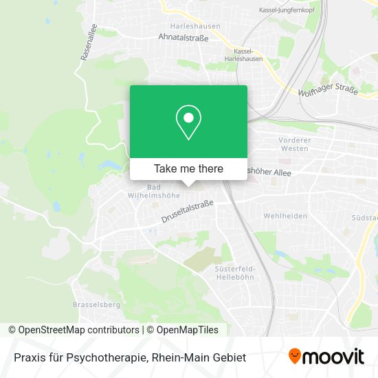 Карта Praxis für Psychotherapie