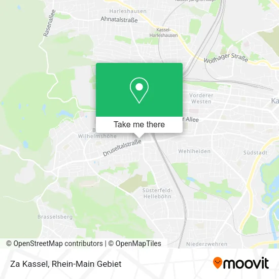 Карта Za Kassel