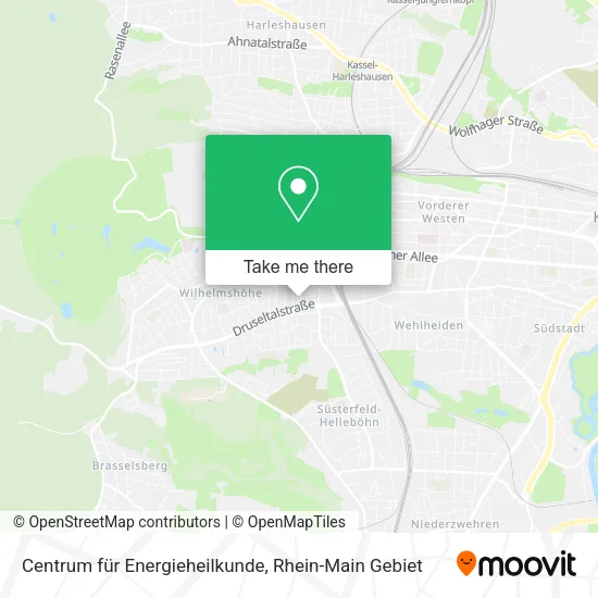 Карта Centrum für Energieheilkunde