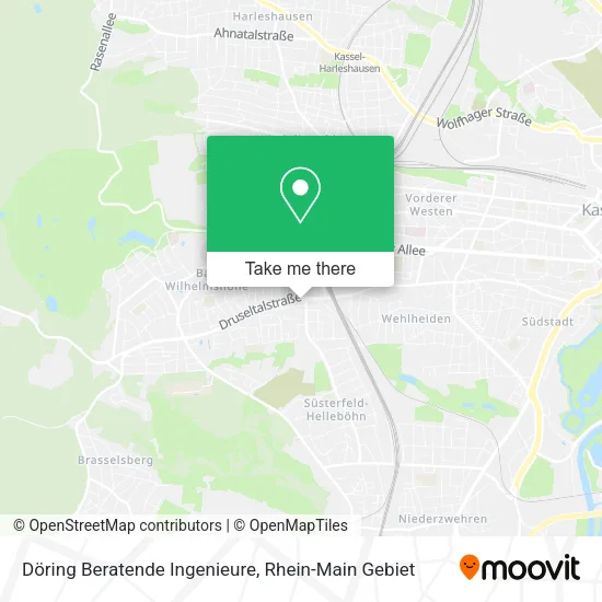 Карта Döring Beratende Ingenieure