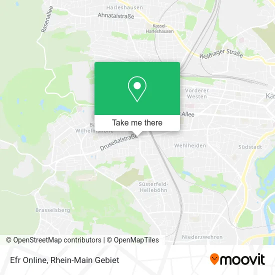 Карта Efr Online