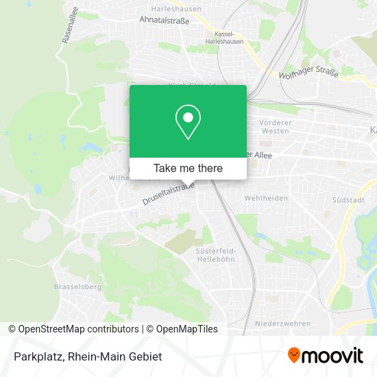 Карта Parkplatz