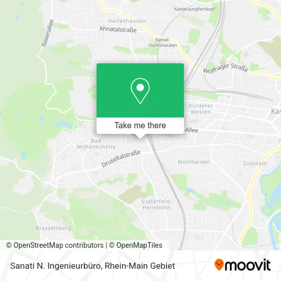 Карта Sanati N. Ingenieurbüro