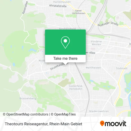 Карта Theotours Reiseagentur