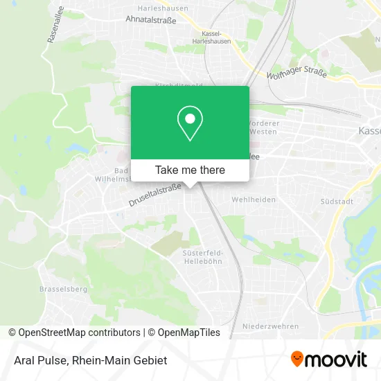 Карта Aral Pulse