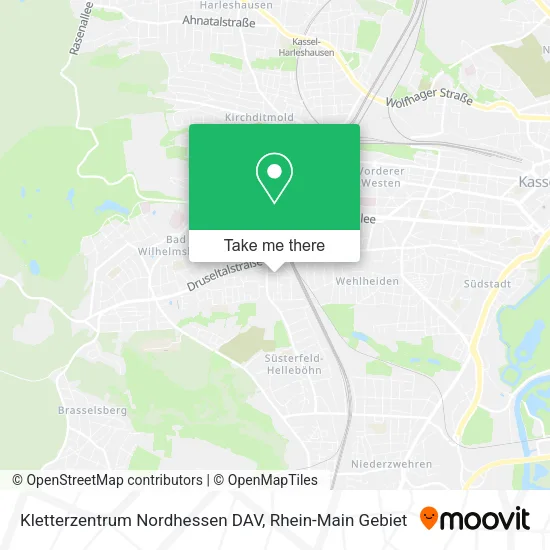 Карта Kletterzentrum Nordhessen DAV