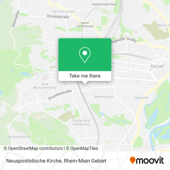 Карта Neuapostolische Kirche