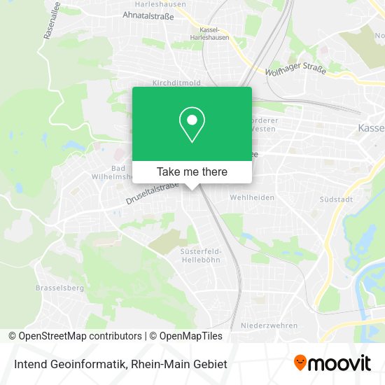 Карта Intend Geoinformatik