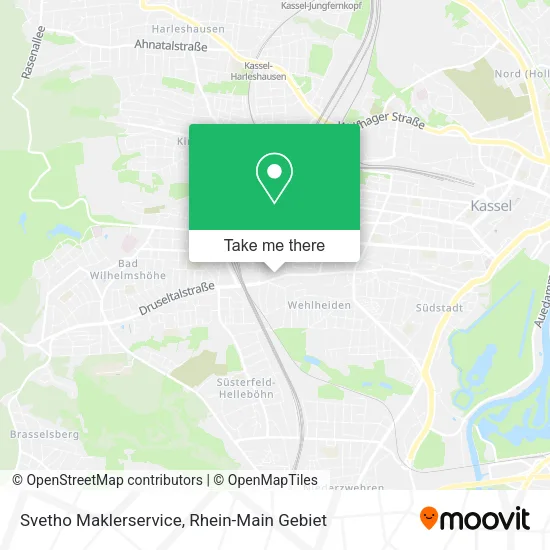 Карта Svetho Maklerservice