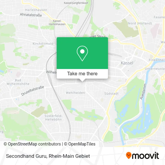 Secondhand Guru map