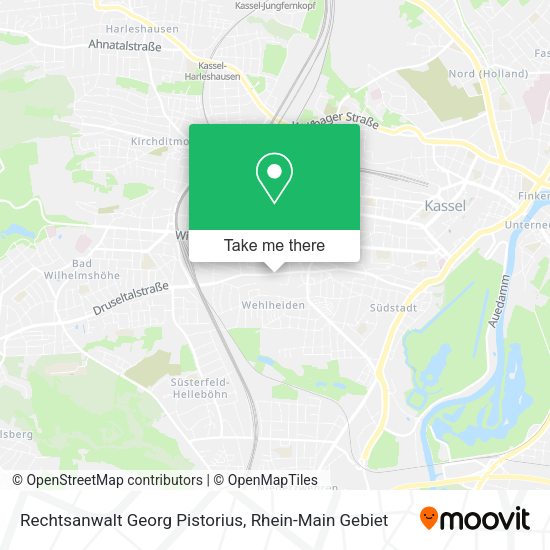 Карта Rechtsanwalt Georg Pistorius