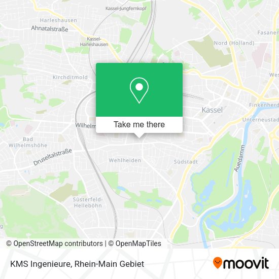Карта KMS Ingenieure