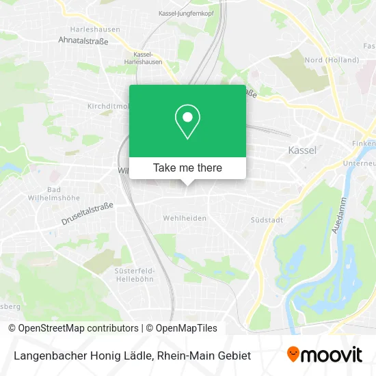 Карта Langenbacher Honig Lädle