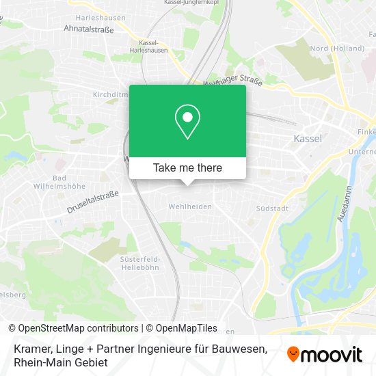 Карта Kramer, Linge + Partner Ingenieure für Bauwesen