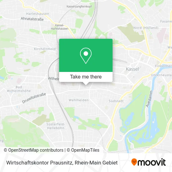 Wirtschaftskontor Prausnitz map