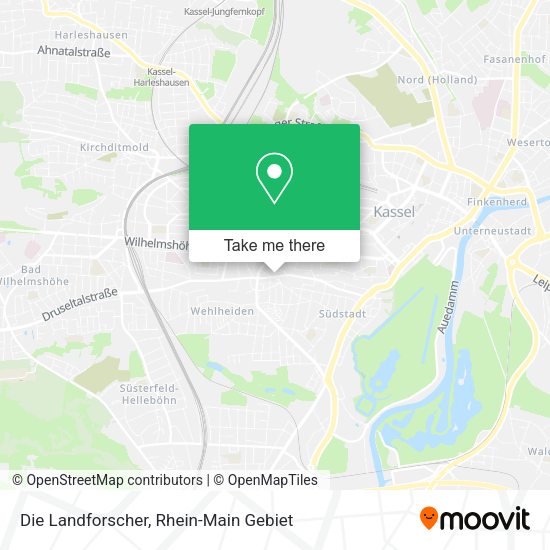 Карта Die Landforscher