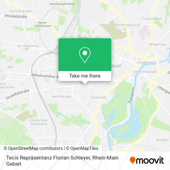 Карта Tecis Repräsentanz Florian Schleyer