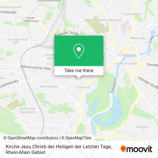 Kirche Jesu Christi der Heiligen der Letzten Tage map