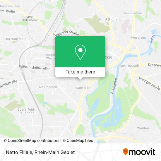 Netto Filiale map
