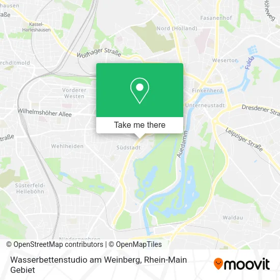 Карта Wasserbettenstudio am Weinberg