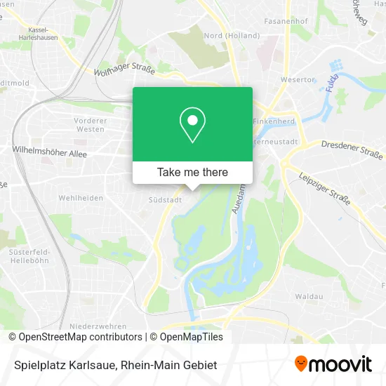 Карта Spielplatz Karlsaue