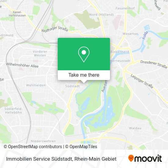 Карта Immobilien Service Südstadt