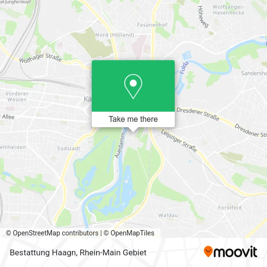 Карта Bestattung Haagn