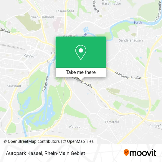 Карта Autopark Kassel