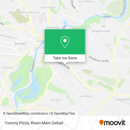 Карта Yummy Pizza