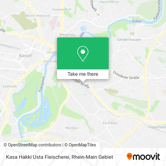 Карта Kasa Hakki Usta Fleischerei