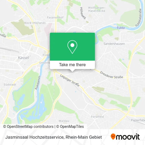 Карта Jasminsaal Hochzeitsservice