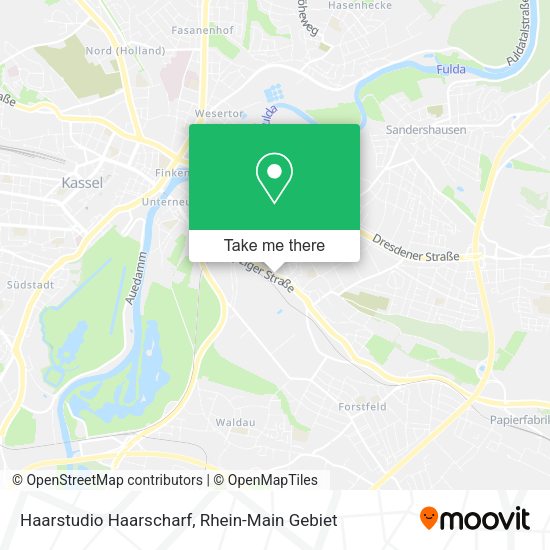 Карта Haarstudio Haarscharf