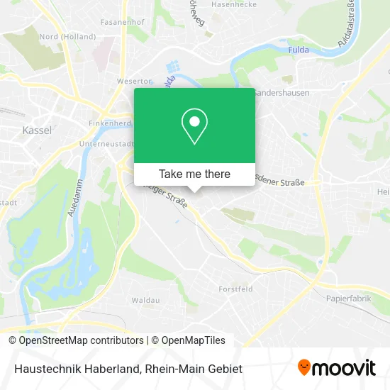 Карта Haustechnik Haberland