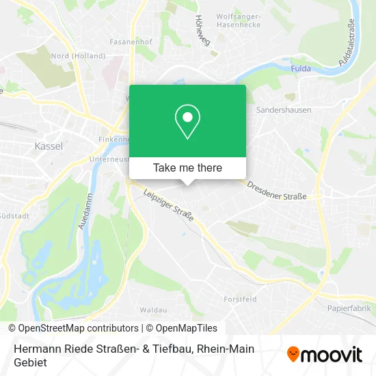 Карта Hermann Riede Straßen- & Tiefbau