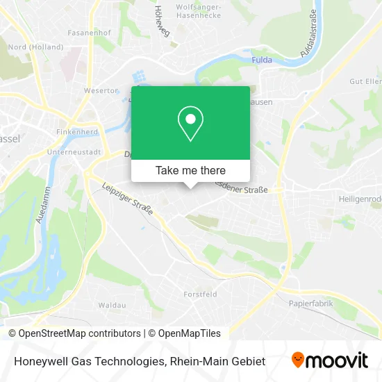 Карта Honeywell Gas Technologies