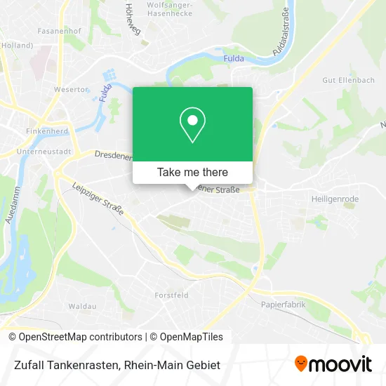 Карта Zufall Tankenrasten