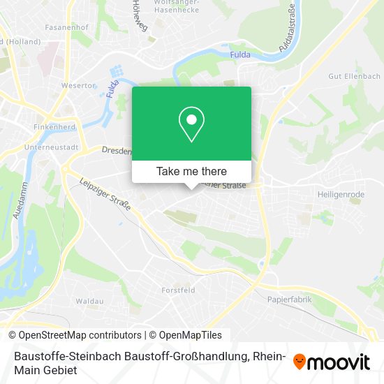 Карта Baustoffe-Steinbach Baustoff-Großhandlung