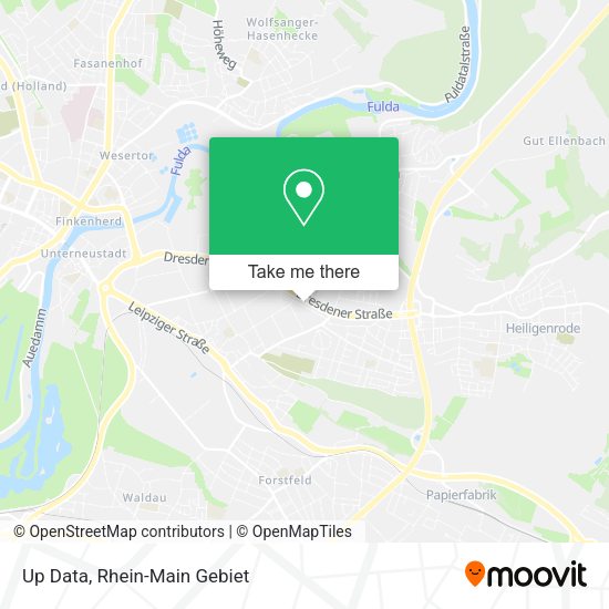 Up Data map