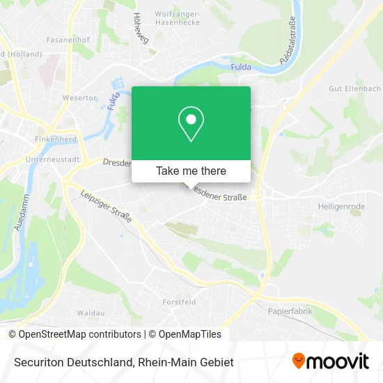 Карта Securiton Deutschland