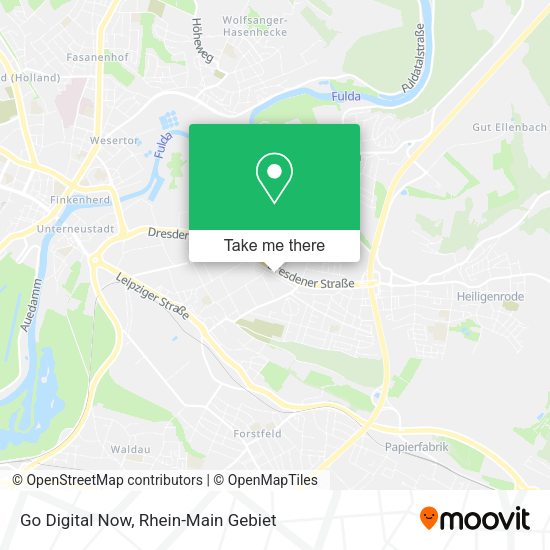 Go Digital Now map