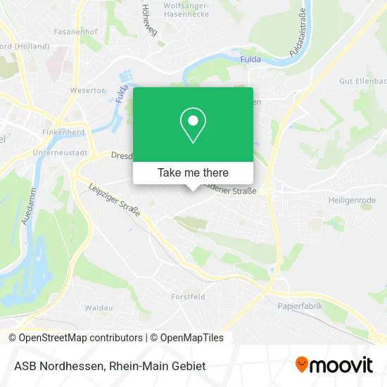 Карта ASB Nordhessen