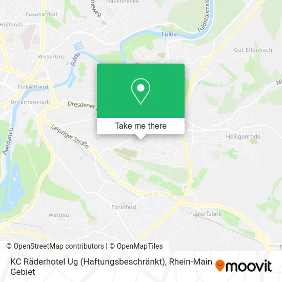 KC Räderhotel Ug (Haftungsbeschränkt) map