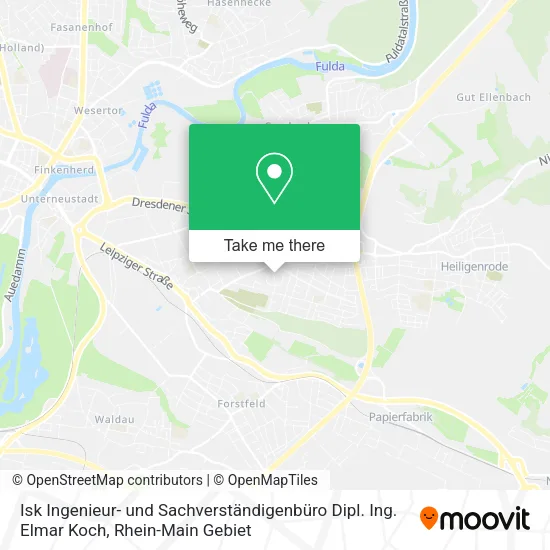 Карта Isk Ingenieur- und Sachverständigenbüro Dipl. Ing. Elmar Koch