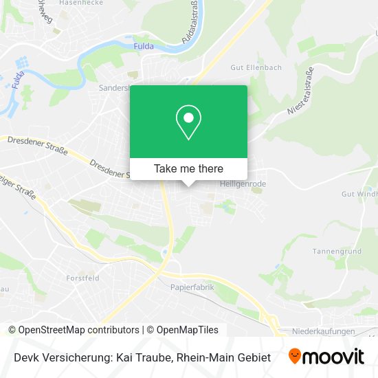 Карта Devk Versicherung: Kai Traube