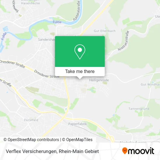 Карта Verflex Versicherungen