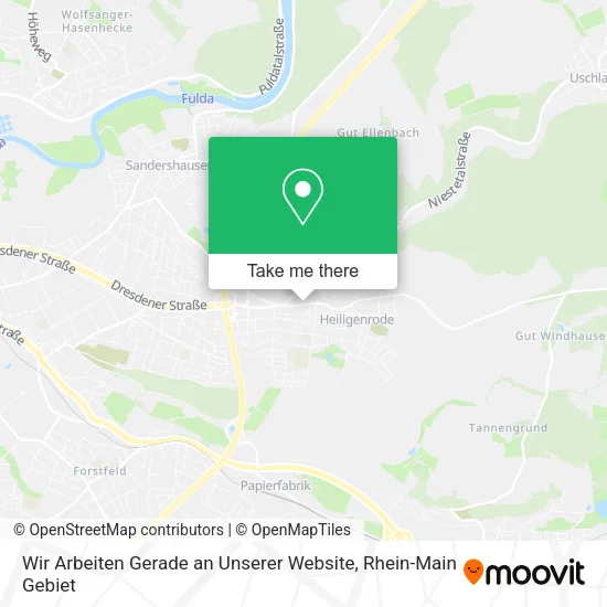 Карта Wir Arbeiten Gerade an Unserer Website