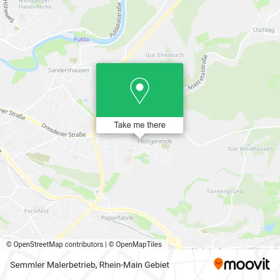Карта Semmler Malerbetrieb