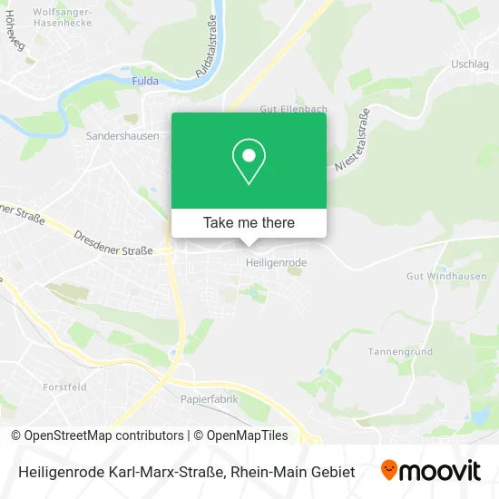 Карта Heiligenrode Karl-Marx-Straße