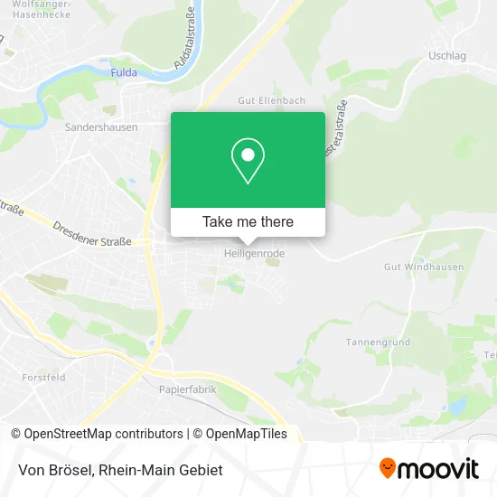 Карта Von Brösel